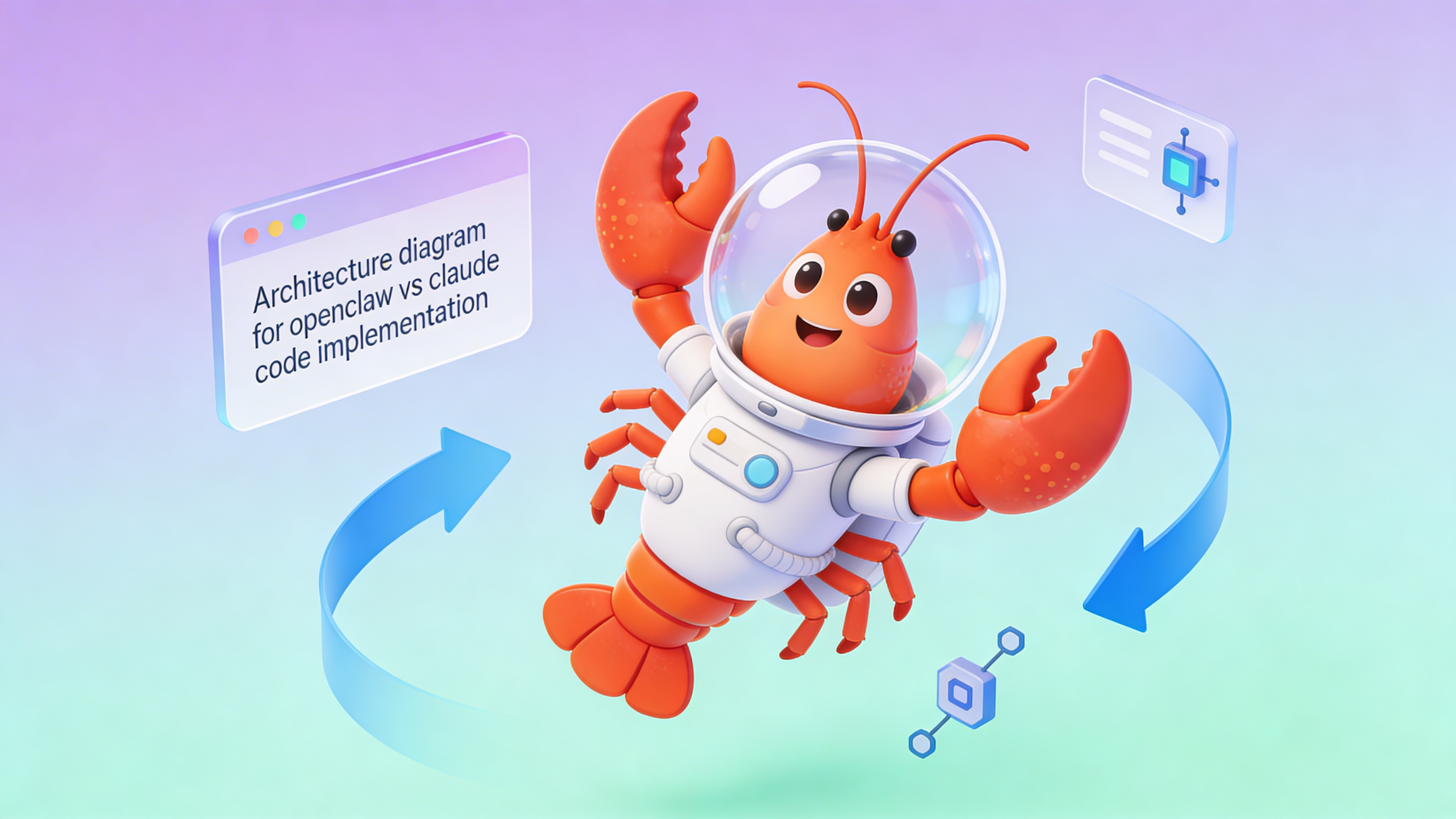 Configuration diagram of OpenClaw and Claude Code